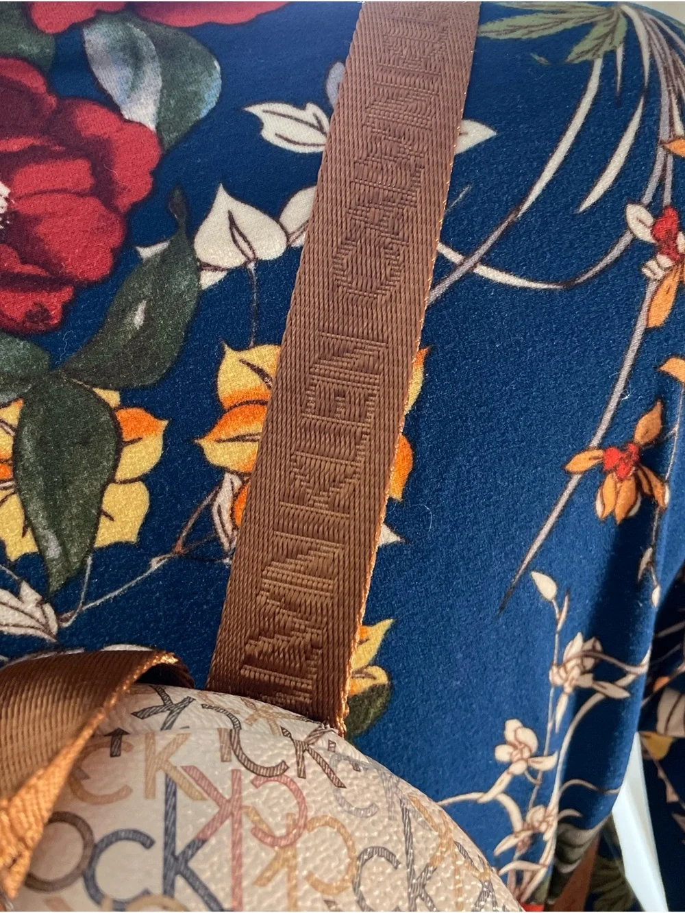 Calvin Klein Multicolor Logo Mini Backpack — Light Pink Base
